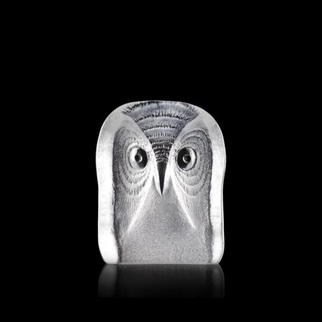 Mats Jonasson Crystal - WILDLIFE - Owl medium - 34109